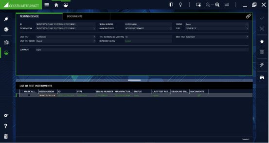 儀器儀表測(cè)試軟件 儀器儀表測(cè)試軟件