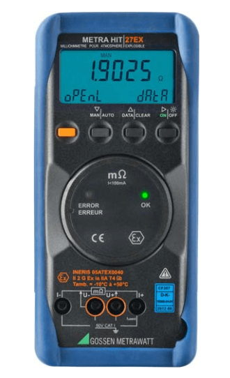 METRA HIT?27EX 毫歐表中文操作說明 METRA HIT?27EX 毫歐表中文操作說明